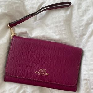 Coach Wristlet Wallet